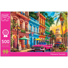 Havana Sunset 500 Piece Jigsaw Puzzle image number 1