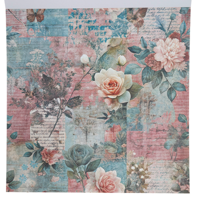 Summer Script Design Pad: 12 x 12 Inches image number 3