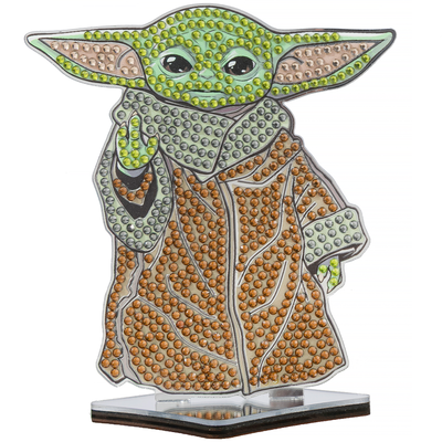 Grogu Crystal Art Mirror Buddies Kit image number 3