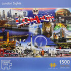 London Sights 1500 Piece Jigsaw Puzzle image number 1