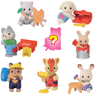 Sylvanian Families Blind Bag Baby Builders Series image number 2