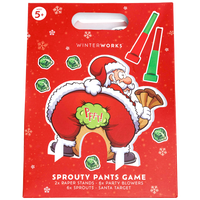 Santa Sprouty Pants Game