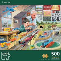 Train Set 500 Piece Jigsaw Puzzle