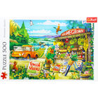 Morning in the Countryside 500 Piece Jigsaw Puzzle image number 2