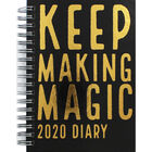 A6 Wiro Making Magic 2020 Week to View Diary image number 1