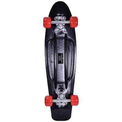 Retro Black Plastic Skateboard 22 Inch image number 2