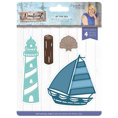 Crafters Companion Nautical Collection Metal Die - By the Sea image number 1