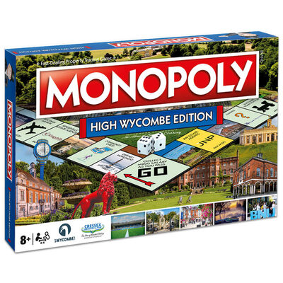 High Wycombe Monopoly Board Game image number 1