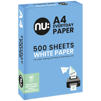 NU: Everyday A4 Copier Paper: 500 Sheets
