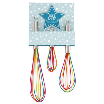 Best Baker Silicone Whisks: Pack of 3 image number 1