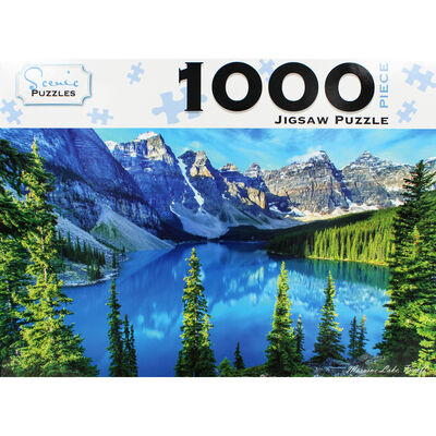 Banff Canada 1000 Piece Jigsaw Puzzle image number 2