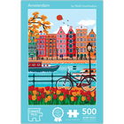Amsterdam 500 Piece Jigsaw Puzzle image number 1