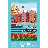 Amsterdam 500 Piece Jigsaw Puzzle
