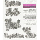 Gemini Expressions Metal Die Set - Everyday Sentiments 2 image number 4