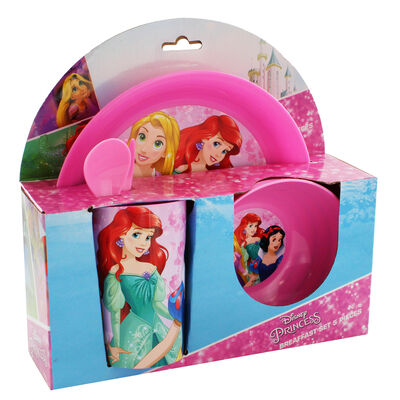 Disney Princess 5 Piece Breakfast Set image number 1