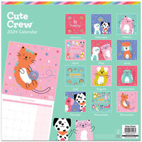 2024 Cute Crew Calendar & Diary Set