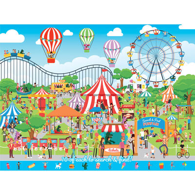 The Greatest Funfair 300 Piece Jigsaw Puzzle image number 2