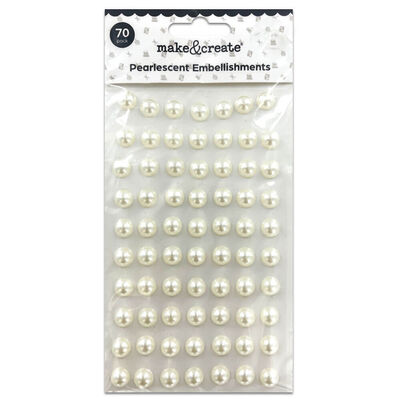Pearl Embellishments - Pack Of 70 image number 1