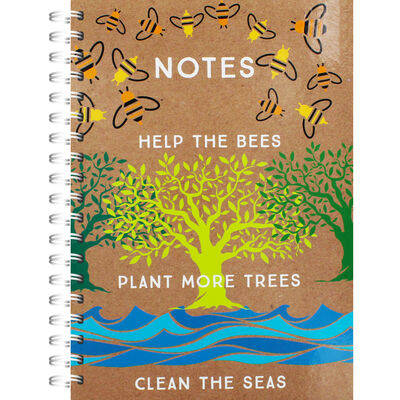 A4 Save The Bees Notebook image number 1