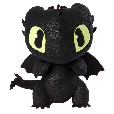 How to Train Your Dragon: Squeeze & Growl Toothless Plush image number 2