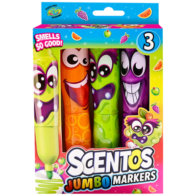 Scentos Jumbo Markers: Assorted image number 1