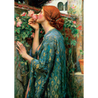 The Soul of The Rose by John W. Waterhouse 500 Piece Jigsaw Puzzle image number 2