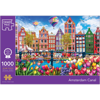 Amsterdam Canal 1000 Piece Jigsaw Puzzle