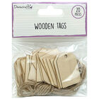 Dovecraft Wooden Tags: Pack of 20 image number 1