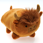 PlayWorks Hugs & Snugs Mini Plush: Highland Cow image number 4