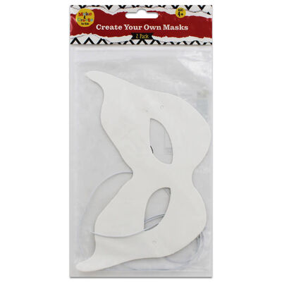 Paper Fox Mask: Pack of 2 image number 1
