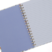 A5 Wiro White Wildflower Notebook