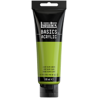 Liquitex Basics Acrylic Light Olive Green: 118ml