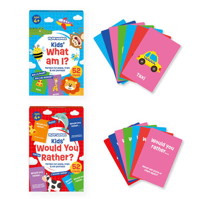 PlayWorks Kids’ Card Games: Pack of 4 image number 3
