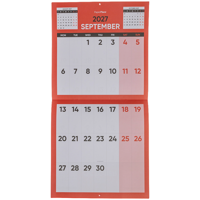 Giant Print Commercial Planner 2027 image number 2