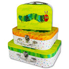 The Very Hungry Caterpillar Storage Suitcases: Set of 3 image number 1