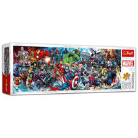 Panorama Marvel Universe 1000 Piece Jigsaw Puzzle