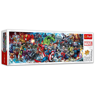 Panorama Marvel Universe 1000 Piece Jigsaw Puzzle image number 1