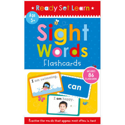 Ready Set Learn: Sight Words Flashcards image number 1