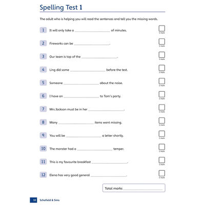 KS2 SATs Grammar Punctuation and Spelling: Ages 10-11 image number 2