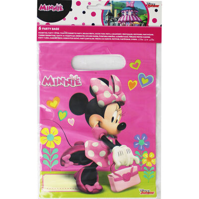 Minnie Mouse Party Bags - 6 Pack image number 1