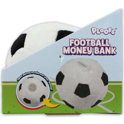 Football Plush Piggy Bank image number 2