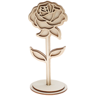 Make & Create Freestanding Wooden Flower: Assorted image number 3