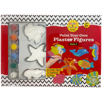 Paint Your Own Plaster Figures Kit: Sea Animals
