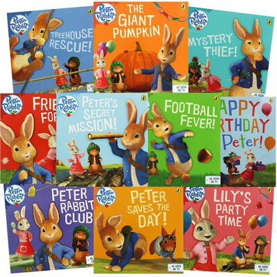 Peter Rabbit Classics: 10 Kids Picture Books Bundle image number 1