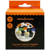 Halloween Cupcake Cases & Toppers