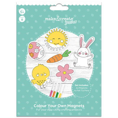 Colour Your Own Easter Magnets: Pack of 6 image number 1