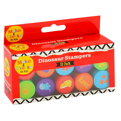Dinosaur Stampers: Pack of 10 image number 1