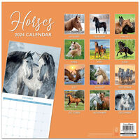 2024 Horses Calendar and Diary Set