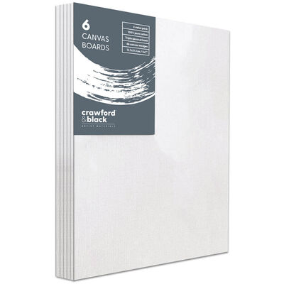 Crawford & Black 5 x 7 Inch Canvas Boards: Bundle of 72 image number 2