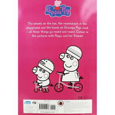 Peppa Pig: Round and Round Colouring Book image number 2